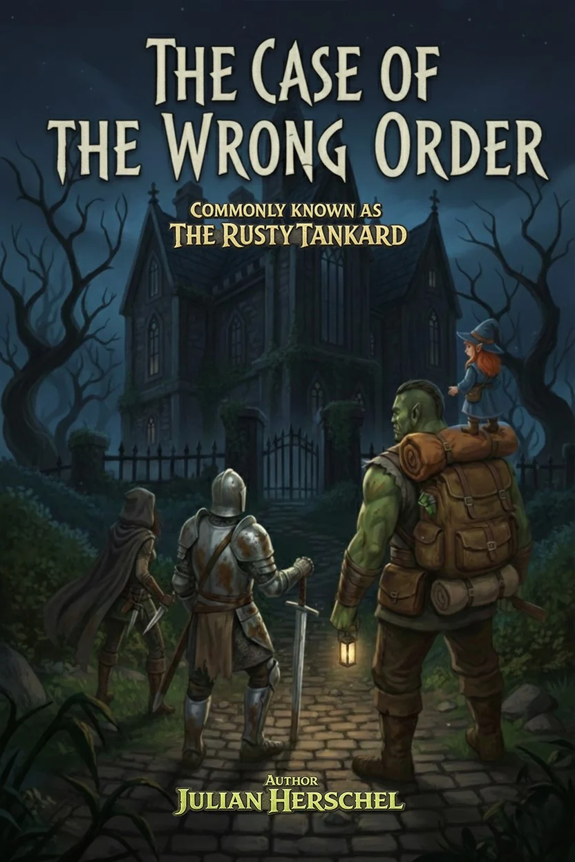 Cover for The Case of the Wrong Order